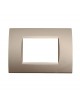 Placche compatibili con Bticino LIVING LIGHT placca 3 4 7 moduli vari colori per supporti LN4703 e N4703
