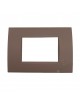 Placche compatibili con Bticino LIVING LIGHT placca 3 4 7 moduli vari colori per supporti LN4703 e N4703