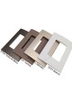 Placche compatibili con Bticino LIVING LIGHT placca 3 4 7 moduli vari colori per supporti LN4703 e N4703