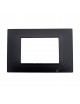 Placche compatibili con supporti Vimar Plana 3 4 7 posti moduli colori opachi vellutati