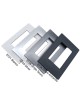 Placche compatibili con supporti Vimar Plana 3 4 7 posti moduli colori opachi vellutati