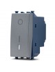 Frutti elettrici compatibili con supporti Vimar Arké grigio scuro interruttore presa pulsante schuko deviatore