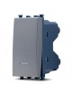 Frutti elettrici compatibili con supporti Vimar Arké grigio scuro interruttore presa pulsante schuko deviatore