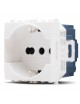 Frutti elettrici compatibili con supporti Vimar Arké bianco interruttore presa pulsante schuko deviatore