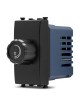 Frutti elettrici compatibili con supporti Vimar Arké nero interruttore presa pulsante schuko deviatore