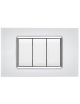 Placche vetro compatibile bticino living light placche placca 3 4 7 moduli