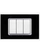 Placche vetro compatibile bticino living light placche placca 3 4 7 moduli