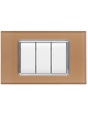 Placche vetro compatibile bticino living light placche placca 3 4 7 moduli