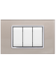 Placche vetro compatibile bticino living light placche placca 3 4 7 moduli