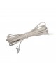 Luce per armadio cucina barra led 2mt 12V tagliabile collegabile con sensore di movimento o touch