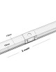 Luce per armadio cucina barra led 2mt 12V tagliabile collegabile con sensore di movimento o touch
