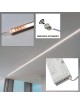 Luce per armadio cucina barra led 2mt 12V tagliabile collegabile con sensore di movimento o touch