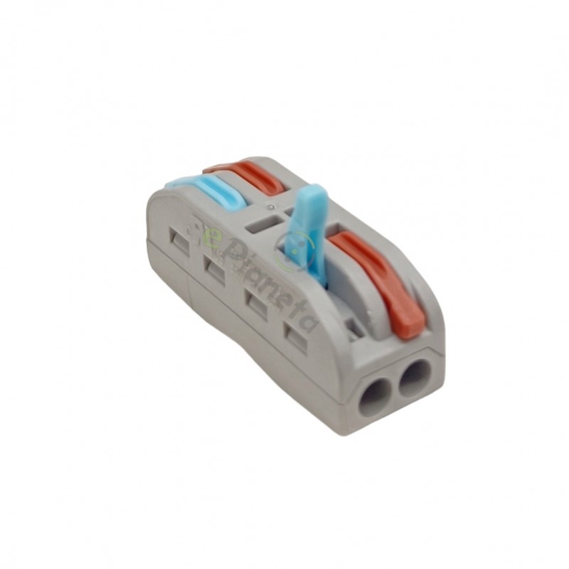 Morsetti di collegamento rapido 2 3 poli a 2 3 vie per cavi elettrici da 0.08 a 4.0 mm 32A connettore a giunzione