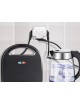 Adattatore 3 prese schuko con spina 16A sdoppiatore tripla presa multipresa bianco