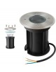 Faro da incasso a terra impermeabile IP65 calpestabile per esterno giardino vialetti attacco GU10