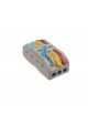 Morsetti di collegamento rapido 2 3 poli a 2 3 vie per cavi elettrici da 0.08 a 4.0 mm 32A connettore a giunzione
