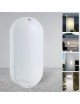 Applique led ovale 15W bianco per esterno giardino balcone lampada da parete impermeabile