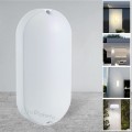 Applique led ovale 15W bianco per esterno giardino balcone lampada da parete impermeabile