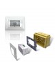 Lampada di emergenza compatibile con Bticino Matix per scatola 503 luce led 1.5w 3 moduli da incasso a parete anti blackout