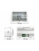 Lampada di emergenza compatibile con Bticino Matix per scatola 503 luce led 1.5w 3 moduli da incasso a parete anti blackout