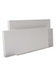 Applique da parete led rettangolare bianco lampada luce fredda naturale calda design moderno