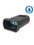 Presa volante nero 10A 16A in gomma impermeabile IP44 per esterno