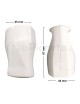 Presa elettrica volante grande schuko16A 2P/T uscita cavo assiale bianco nero 250V per prolunga