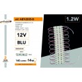 20 moduli led SMD 3 led striscia componibile tagliabile retro illuminazione insegne