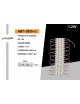moduli led SMD 3 led striscia componibile tagliabile retro illuminazione insegne