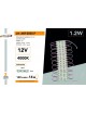 moduli led SMD 3 led striscia componibile tagliabile retro illuminazione insegne