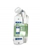 Multipresa prolunga elettrica con 4 prese bipasso 10 16A 250V ciabatta bianco cavo 1.5 mt