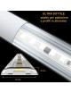 Striscia LED 220V IP65 Alta Luminosità, Senza Spina o Alimentatore, Illuminazione Diretta per Esterno, Facile da Installare