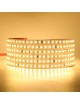 Striscia LED 220V IP65 Alta Luminosità, Senza Spina o Alimentatore, Illuminazione Diretta per Esterno, Facile da Installare