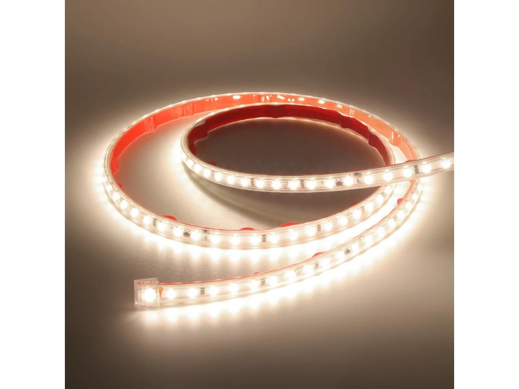 XUNATA Striscia LED 220V 16m – Impermeabile IP65, Dimmerabile Con Telecomando 11 Tasti, Luce Bianca, Senza Nastro Adesivo