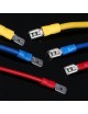 100 Terminali a Crimpare Elettrici Isolati MDD Maschio e FDD Femmina Connessioni Affidabili per Impianti Elettrici