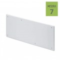 Coperchio di ricambio 296x153 misura 7 rettangolare per scatola cassetta di derivazione da incasso con viti