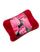 Borsa Acqua Calda Elettrica Scalda mani piedi Ricaricabile Scaldino peluche con tasca morbido con cuore cuori