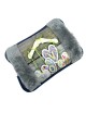 Borsa Acqua Calda Elettrica Scalda mani piedi Ricaricabile Scaldino peluche con tasca morbido con cuore cuori
