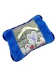 Borsa Acqua Calda Elettrica Scalda mani piedi Ricaricabile Scaldino peluche con tasca morbido con cuore cuori