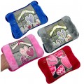 Borsa Acqua Calda Elettrica Scalda mani piedi Ricaricabile Scaldino peluche con tasca morbido con cuore cuori