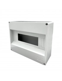 Quadro elettrico centralino senza sportello 6 - 12 moduli din da parete per interruttori