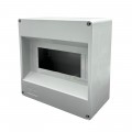 Quadro elettrico centralino senza sportello 4 - 8 moduli din da parete per interruttori