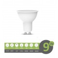 Faretto led 9w attacco GU10 lampadina copertura opaca per portafaretti fari luce naturale calda