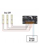 Dimmer controller per strip led 220V con telecomando regolazione luce luminosità a distanza