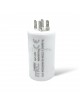 Condensatore in polipropilene 8µF 400V/450V di spunto per motori elettrici – Terminale Faston senza vite