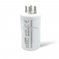 Condensatore in polipropilene 8µF 400V/450V di spunto per motori elettrici – Terminale Faston senza vite