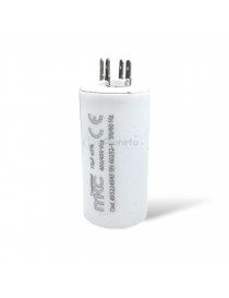 Condensatore in polipropilene 10µF 400V/450V di spunto per motori elettrici – Terminale Faston senza vite