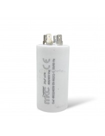 Condensatore in polipropilene 16µF 400V/450V di spunto per motori elettrici – Terminale Faston senza vite