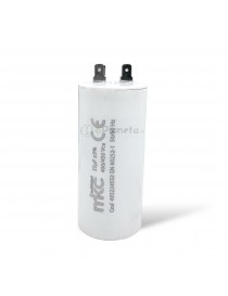 Condensatore in polipropilene 16µF 400V/450V di spunto per motori elettrici – Terminale Faston senza vite