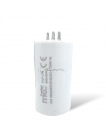 Condensatore in polipropilene 16µF 400V/450V di spunto per motori elettrici – Terminale Faston senza vite